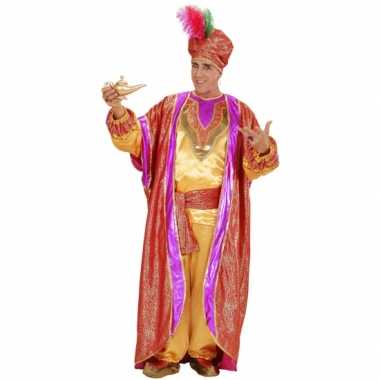 Oosterese sultan kostuum deluxe voor herencarnavalskleding