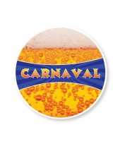 100x carnaval bierviltjes met bier print carnavalskleding