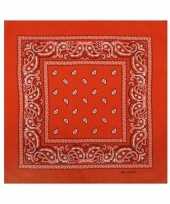 Bandana met paisley motief carnavalskleding