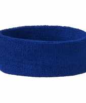 Blauwe hoofdbandjes carnavalskleding