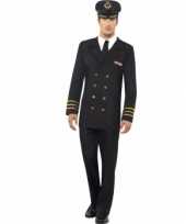 Carnavalskleding marine officier outfit carnavalskleding