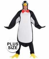 Carnavalskostuum pinguin voor heren xxl carnavalskleding