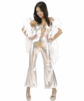 Catsuit voor dames zilver carnavalskleding