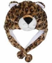 Dierenmuts pantertje voor kinderen