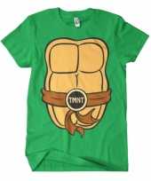 Fun ninja turtles shirt heren
