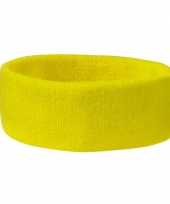 Gele hoofdbandjes carnavalskleding