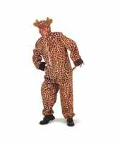 Giraffe pakken voor volwassenen carnavalskleding
