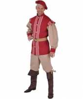 Middeleeuws carnavals kostuum heren carnavalskleding