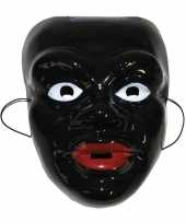 Pietenmasker van plastic carnavalskleding