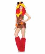 Sexy verkleedkleding draken jurkje carnavalskleding