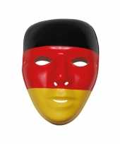 Supporters masker duitsland carnavalskleding